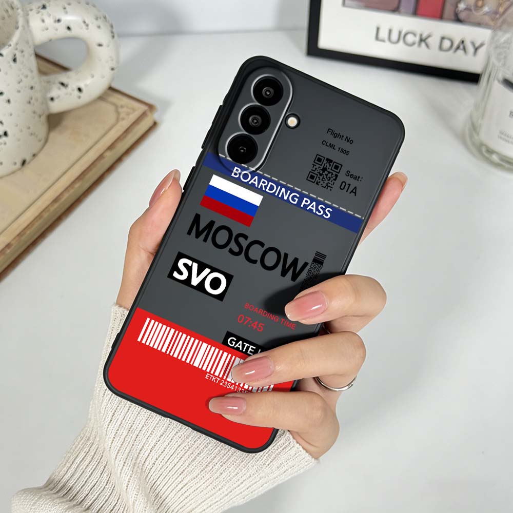 Travel Ticket New York Moscow  - Phone Cases York recension och pris