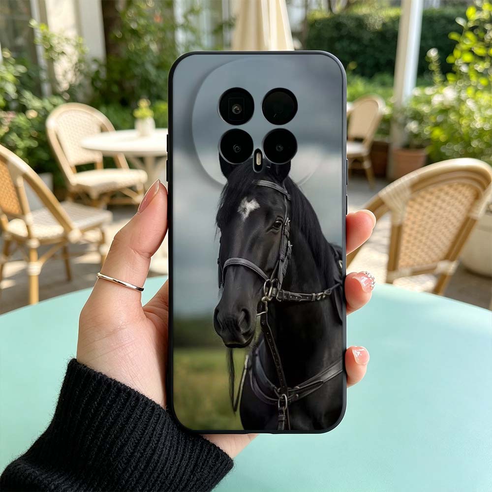 Black Horse Pattern For Huawei - Phone Cases Horse recension och pris