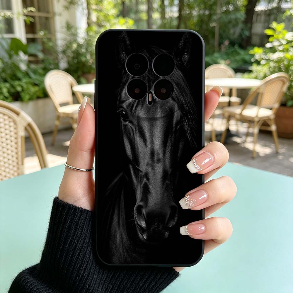 Black Horse Pattern For Huawei - Phone Cases Horse recension och pris