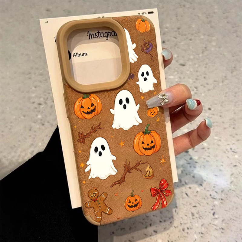 Halloween Cute Pumpkin Ghost P - Phone Cases Xr Cute recension och pris