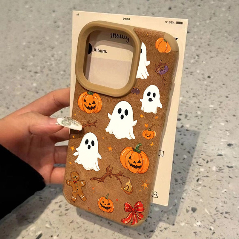 Halloween Cute Pumpkin Ghost P - Phone Cases Xr Cute recension och pris