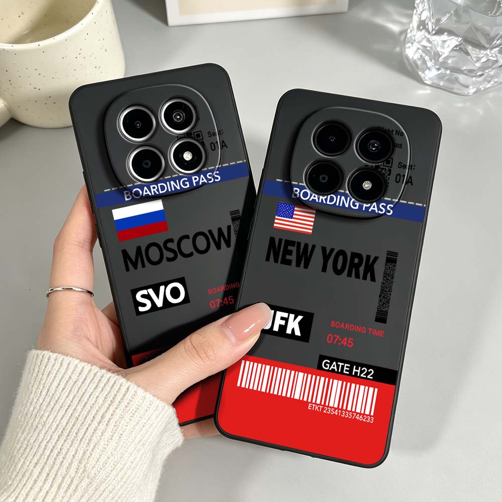 Travel Ticket New York Moscow  - Phone Cases York recension och pris