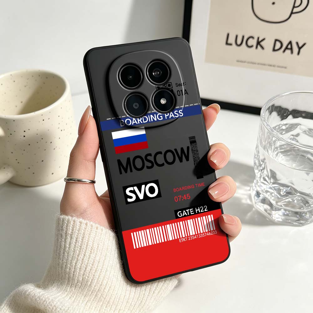 Travel Ticket New York Moscow  - Phone Cases York recension och pris