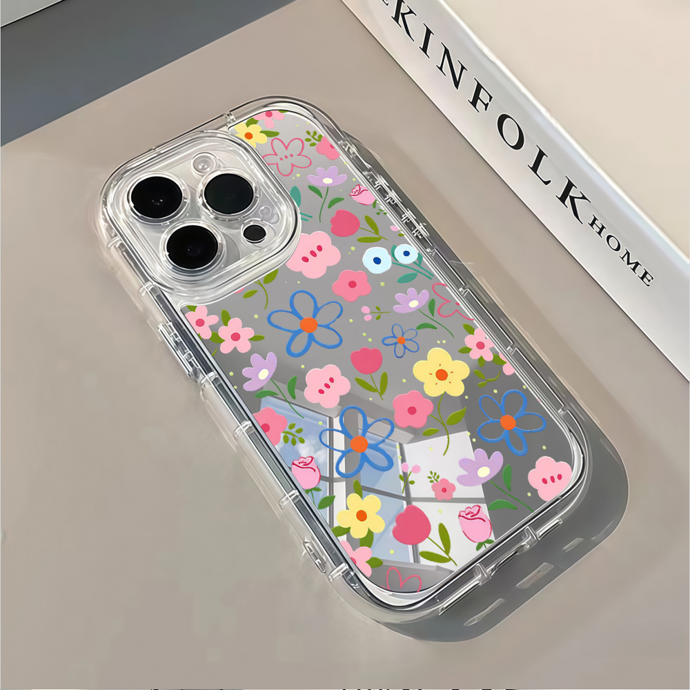 Korean Ins Style Floral Silver - Phone Cases Otterbox recension och pris