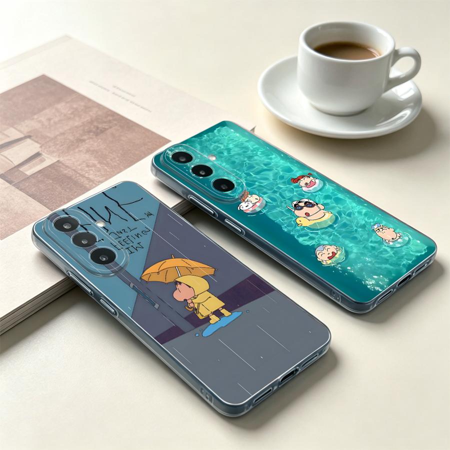 Yellow Umbrella Boy Phone Cove - Phone Cases A14 Samsung recension och pris