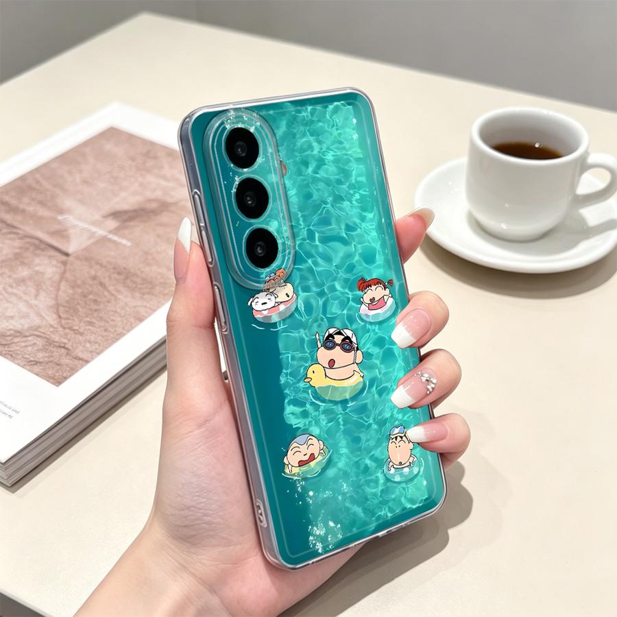 Yellow Umbrella Boy Phone Cove - Phone Cases A14 Samsung recension och pris