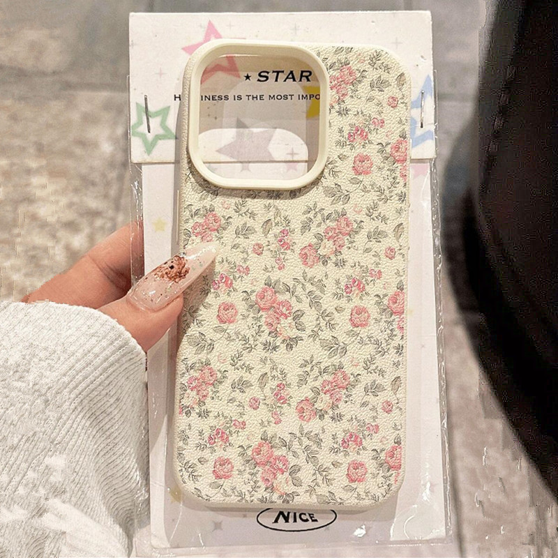 Adorable Girl Floral White Cla - Phone Cases Girls recension och pris