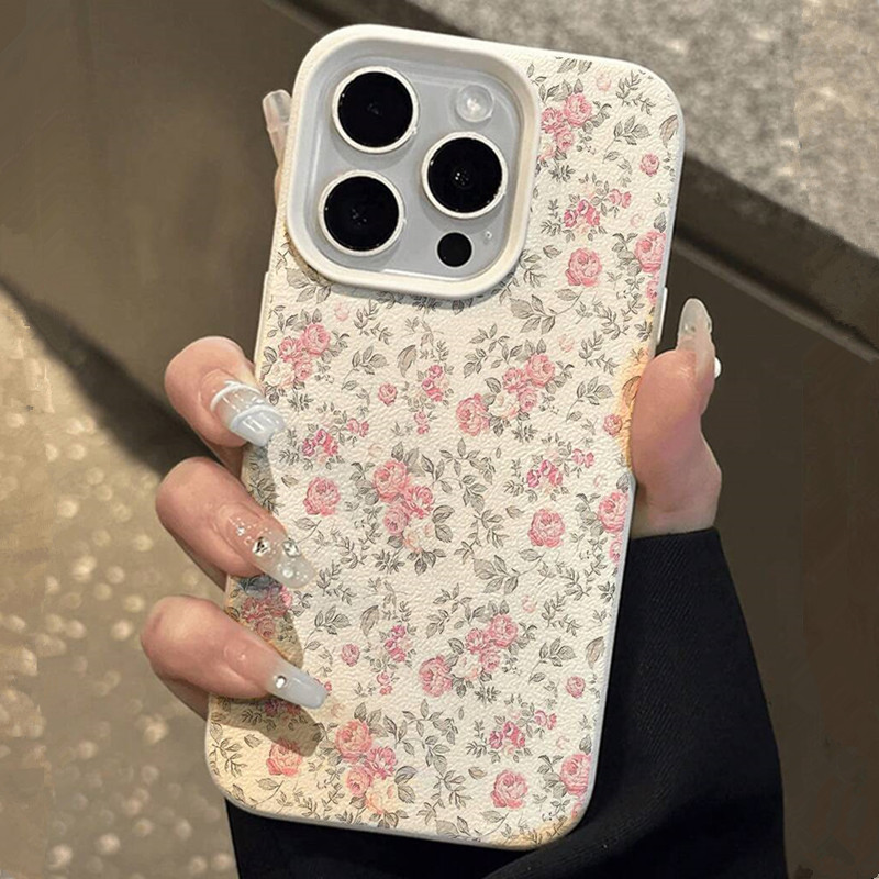 Adorable Girl Floral White Cla - Phone Cases Girls recension och pris