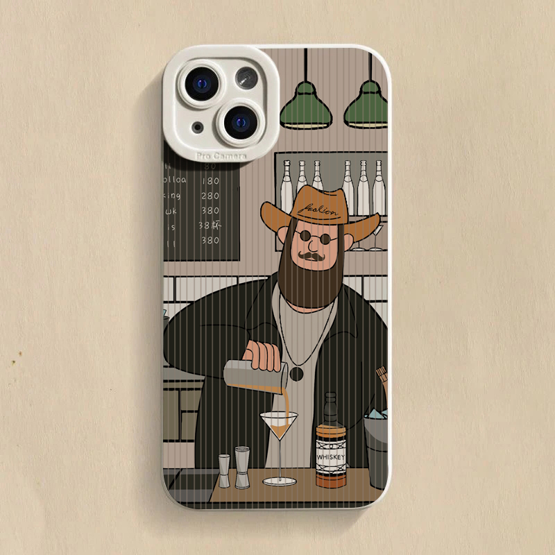 Cartoon Uncle Phone Case For S - Phone Cases Samsung A14 recension och pris
