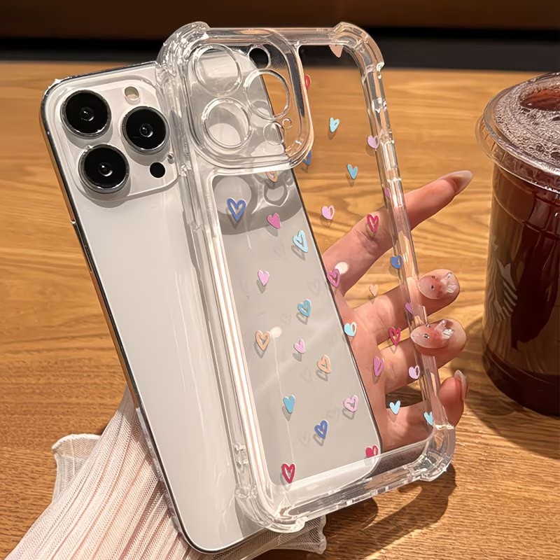 Transparent Corner Bumper Colo - Phone Cases Xs recension och pris