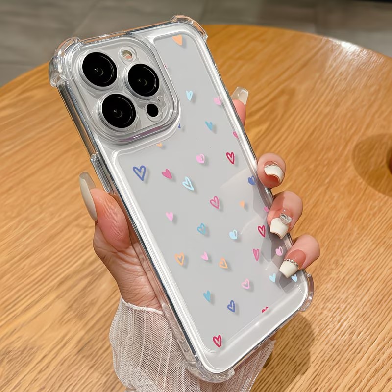 Transparent Corner Bumper Colo - Phone Cases Xs recension och pris