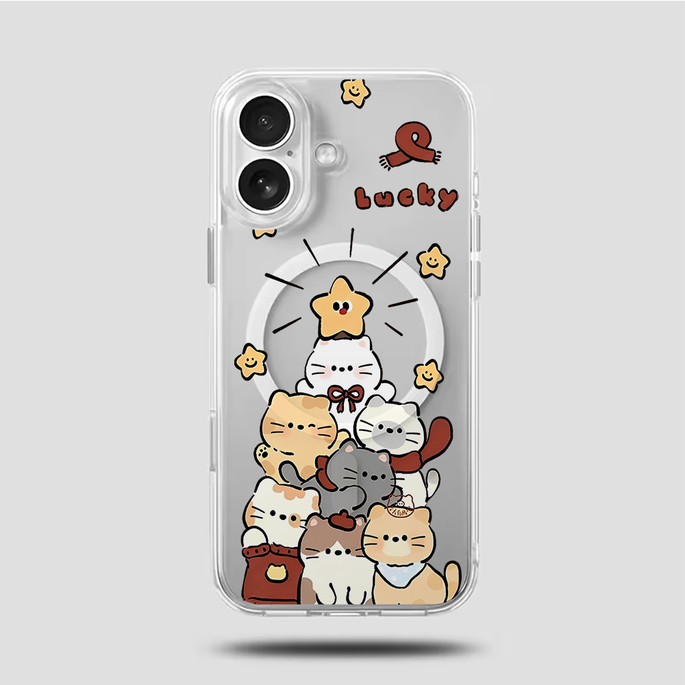 Cute Cartoon Kitten Print Comp - Phone Cases For Iphone 12 Pro Max recension och pris
